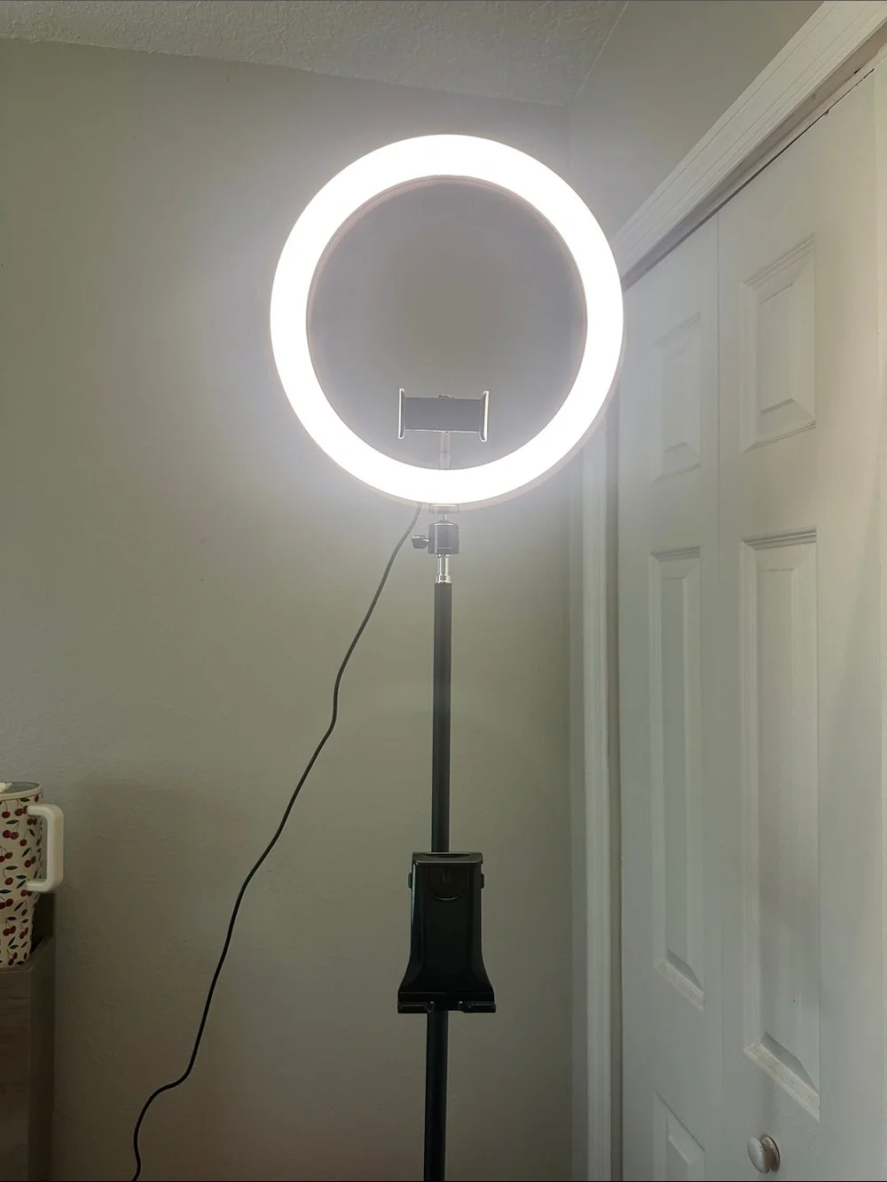 Elitehood 12” Ring Light with Tripod Stand (72” Tall) with Phone/Tablet Holder
